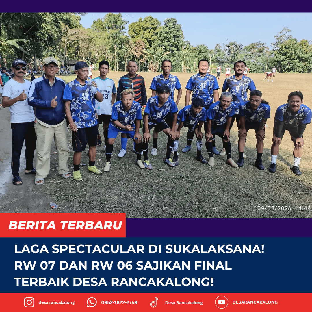 ​"PANEN 7 GOL PENUH SPORTIVITAS! RW 07 RESMI JADI JUARA KEJUARAAN ANTAR-RW!"
