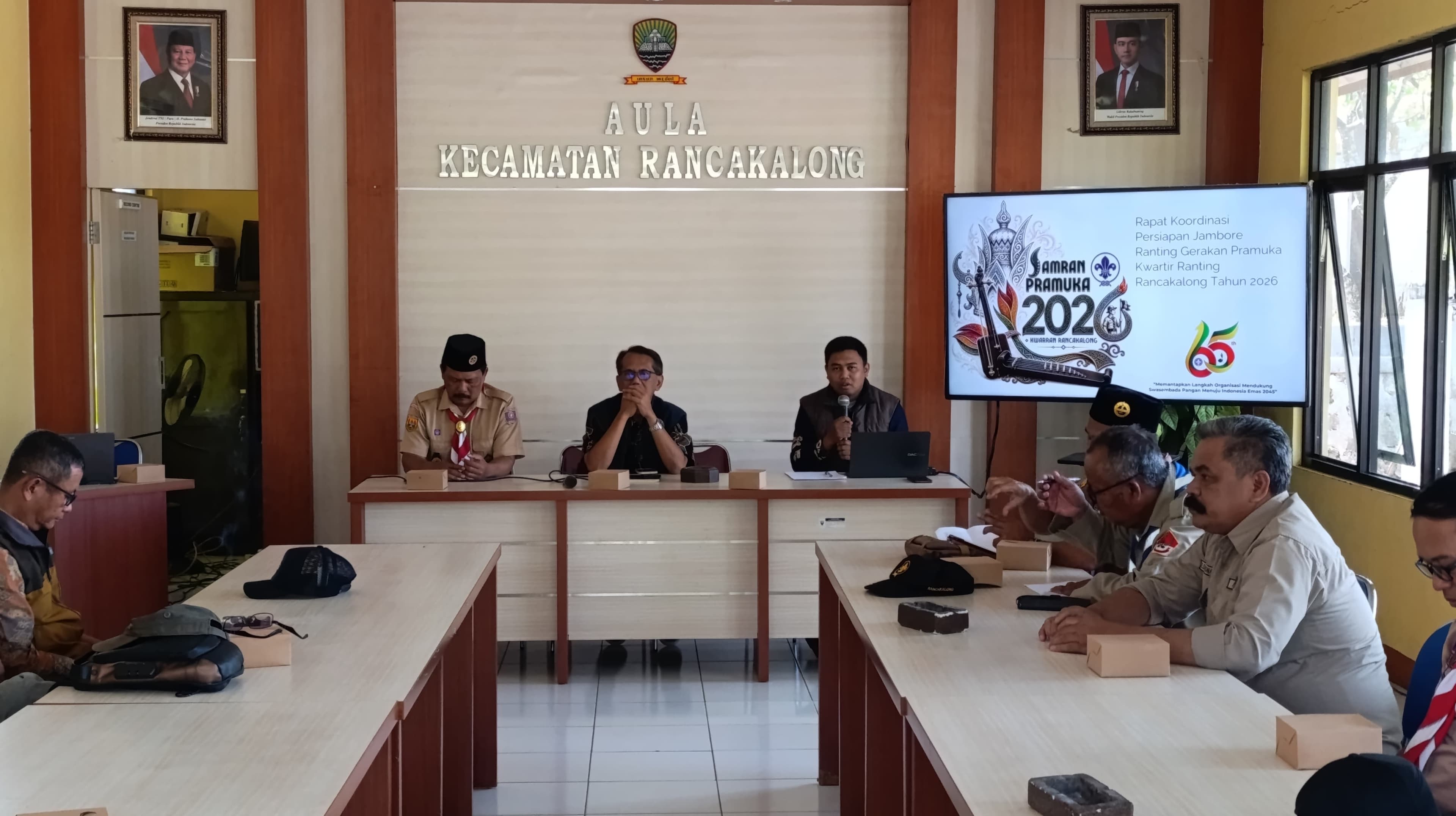 Forkopimcam Hadiri Rakor Persiapan Jamran 2026, Kwaran Rancakalong Matangkan Pelaksanaan di Geotheater 