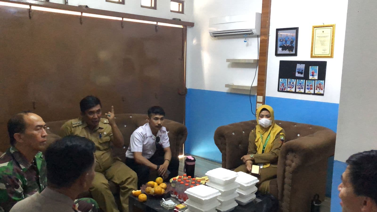 Monitoring Bulanan, Puskesmas Rancakalong dan Forkopimcam Tinjau SPPG Nagarawangi 02 