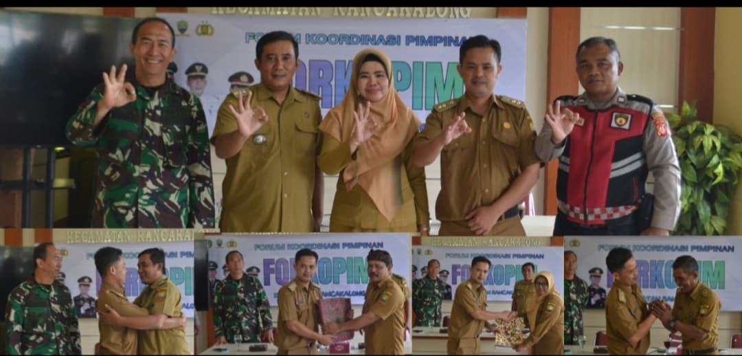 Lepas Sambut Kepala UPT Puskesmas Rancakalong Berlangsung Khidmat di Acara Minggon Kecamatan