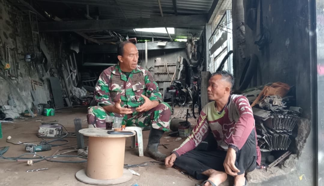 KOMSOS Danramil Rancakalong: Kapten Inf Rudhi Prasetijo Bangun Sinergi, Eratkan Kedekatan dengan Masyarakat