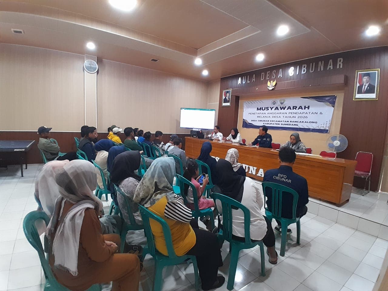 Musyawarah penetapan APBDes Tahun Anggaran 2026