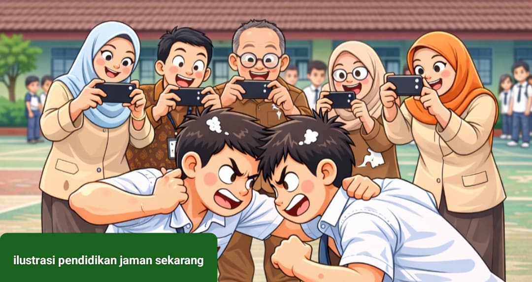 Sakola Zaman Ayeuna: Guru Antara “Ngadidik” jeung “Sieun Dipolisikeun”